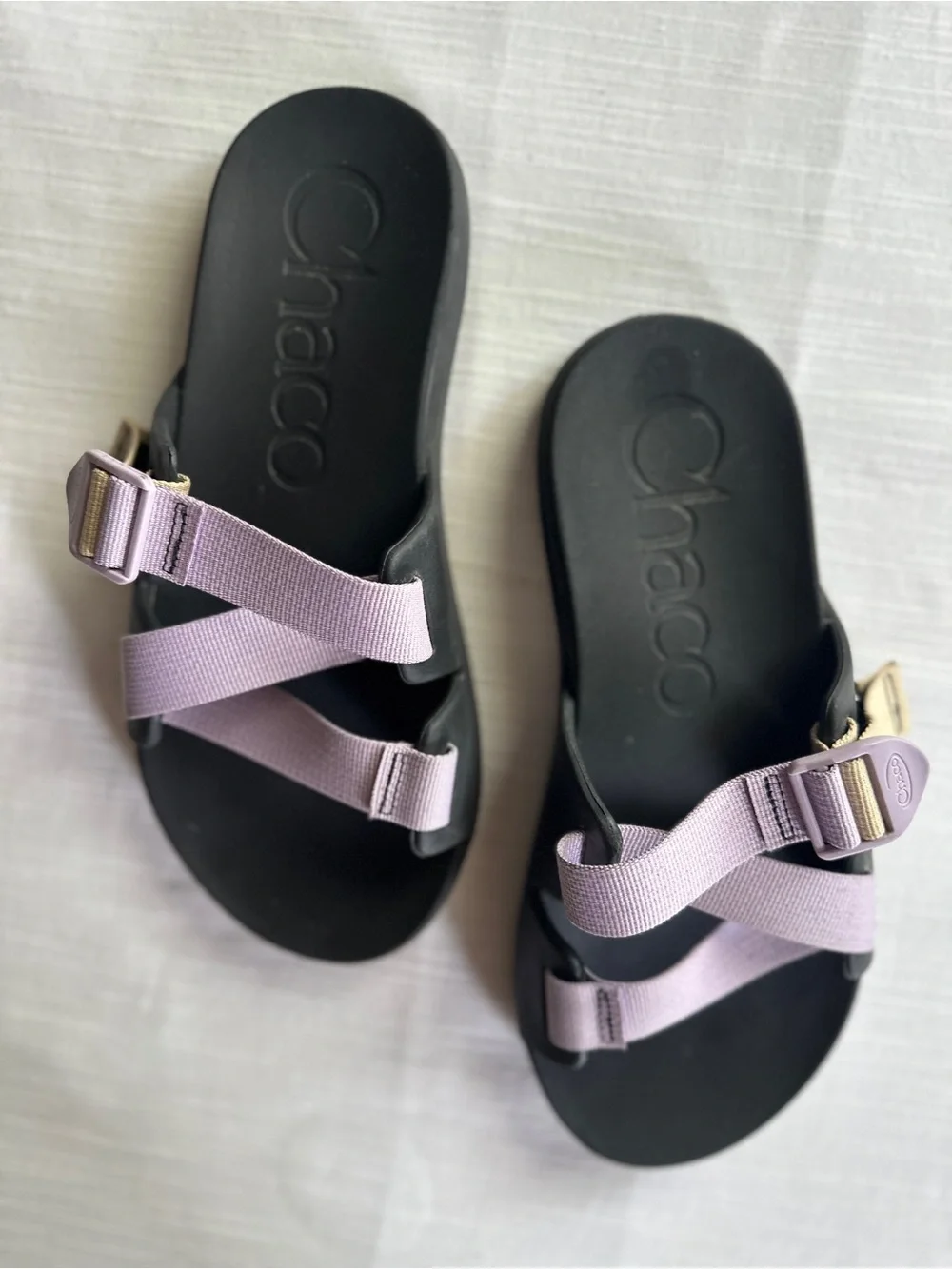 Chaco Chillos Slide Sandals Lavender Purple Men's 10 / Women's 11.5